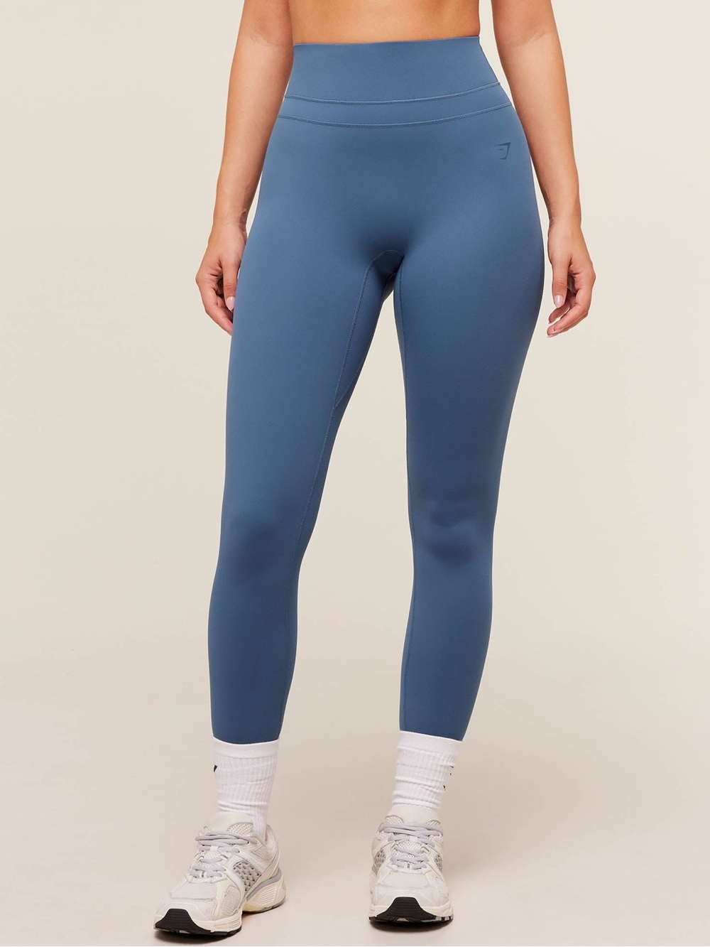 Gymshark High-Rise Slate Blue Performance Leggings
